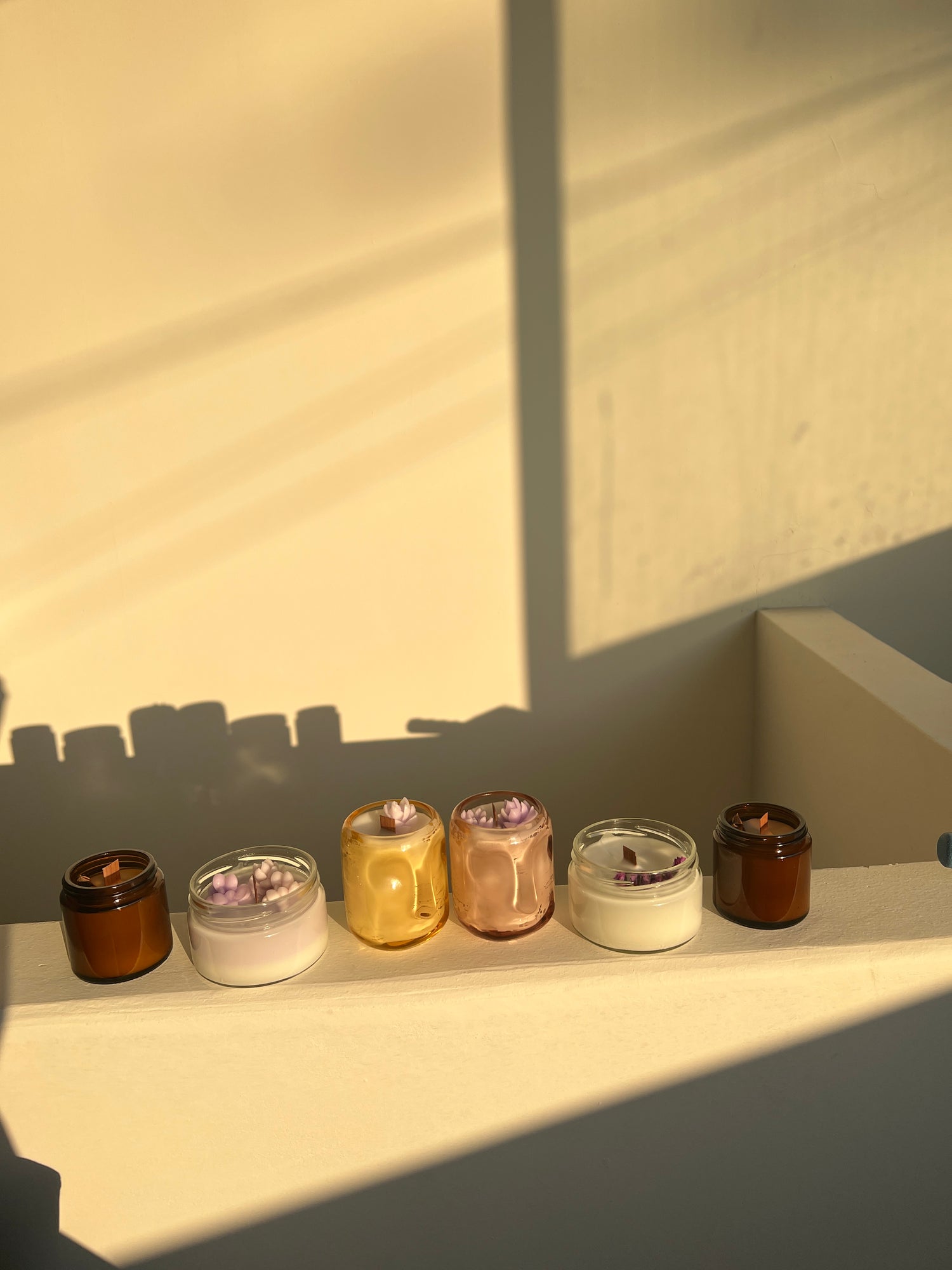 Velas aromáticas y decorativas