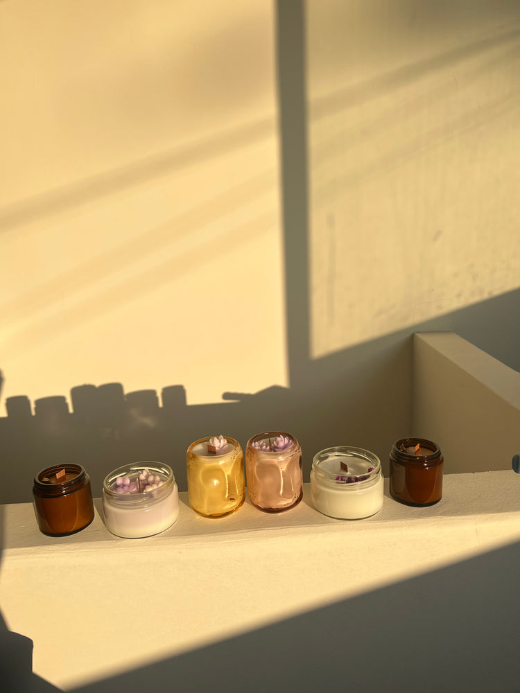 Velas aromáticas y decorativas